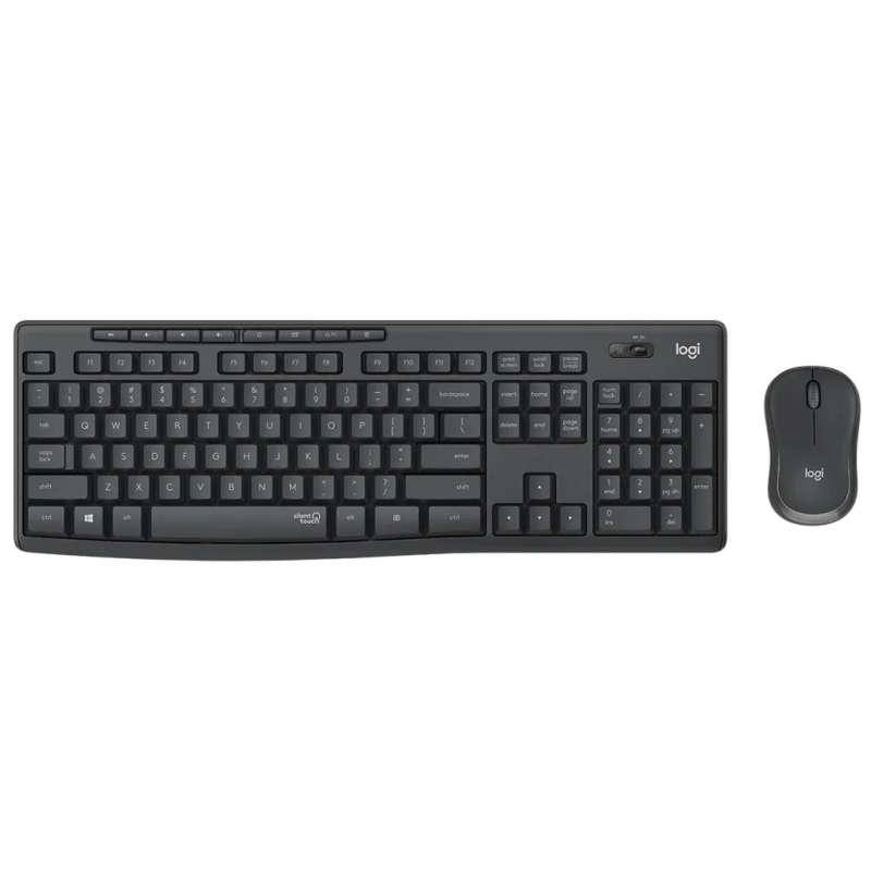 Logitech MK270 Wireless Mouse &amp; Keyboard Combo - Black