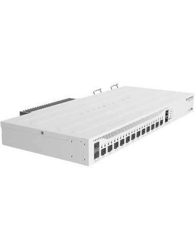 MikroTik CCR2004-1G-12S+2XS, 12 x 10G SFP+ and 2 x 25G SFP28 ports, Serial port, 1x RJ45