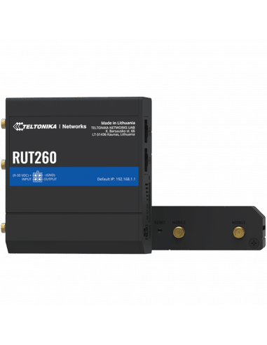 Teltonika Industrial LTE CAT 6 Cellular Router, Up to 50 simultaneous connections