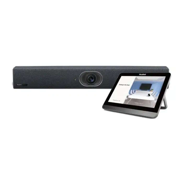 Yealink A30 All-In-One Android Video Bar For Teams - A30 Video Bar, 8 Mems Built-In Microphone Ar...