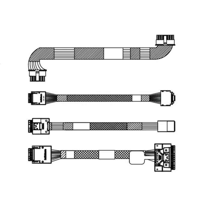 Lenovo ThinkSystem SR630 v2 4 x 3.5-inch Backplane Cable Kit
