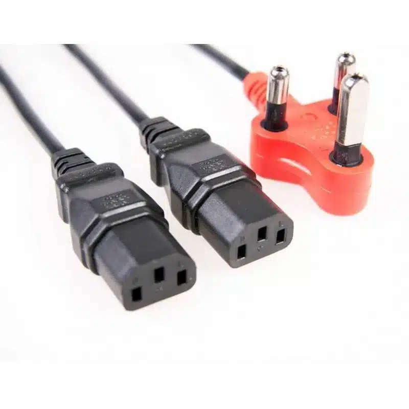 Mecer Power Cable 3m 2 Way Clover