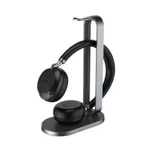 Yealink BH76 Headset, Black with Charging Stand, USB-A Connection, Teams Certified