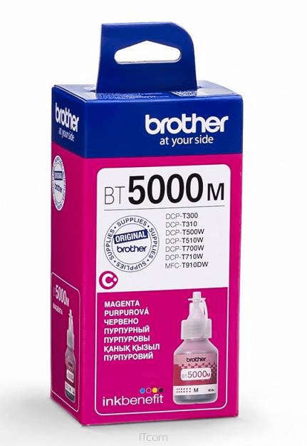 Brother BT-5000M Magenta Extra High Yield Printer Refill Ink Original BT5000M Single-pack
