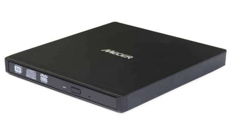 Mecer Ultra Slim External USB 2.0 CD/DVD Burner CDSL10