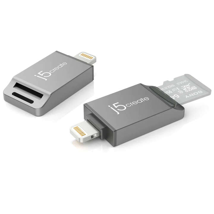 j5create JLMSD3 MicroSD Card Reader