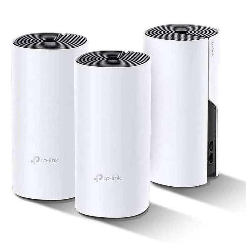TP-Link Deco E4 (AC1200) Triple Pack With 2 X 10/100 Ethernet Ports