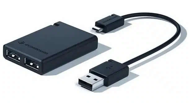 3Dconnexion Dual Port USB Hub - Micro Compact Size