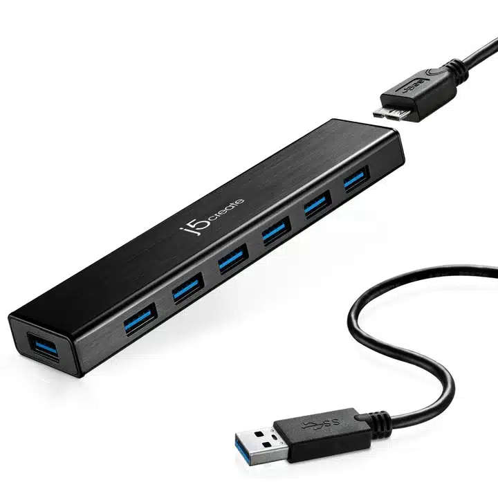 J5create JUH377 USB 3.0 7-Port HUB