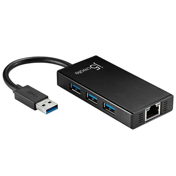 J5create JUH470 USB 3.0 Multi-Adapter Gigabit Ethernet / 3-Port USB 3.0 HUB