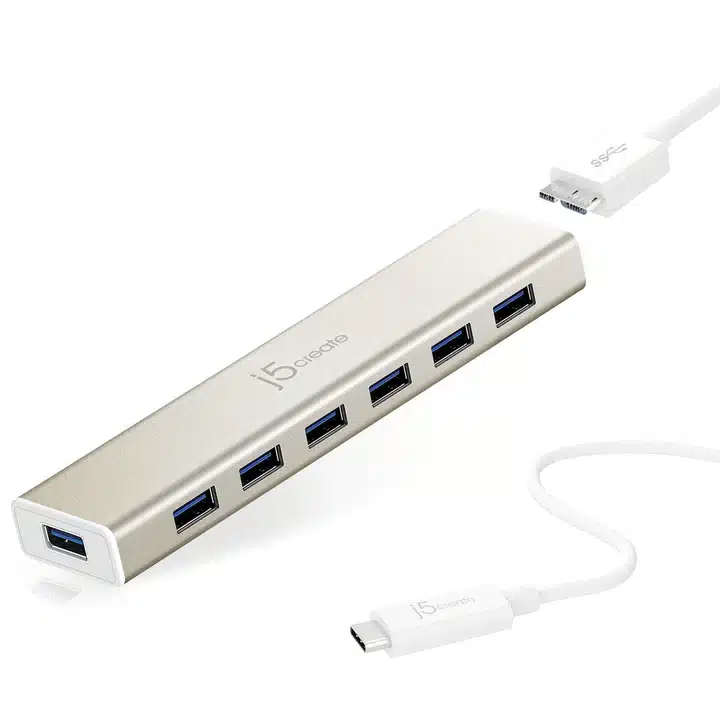 J5create JCH377 USB Type-C 7- Port HUB