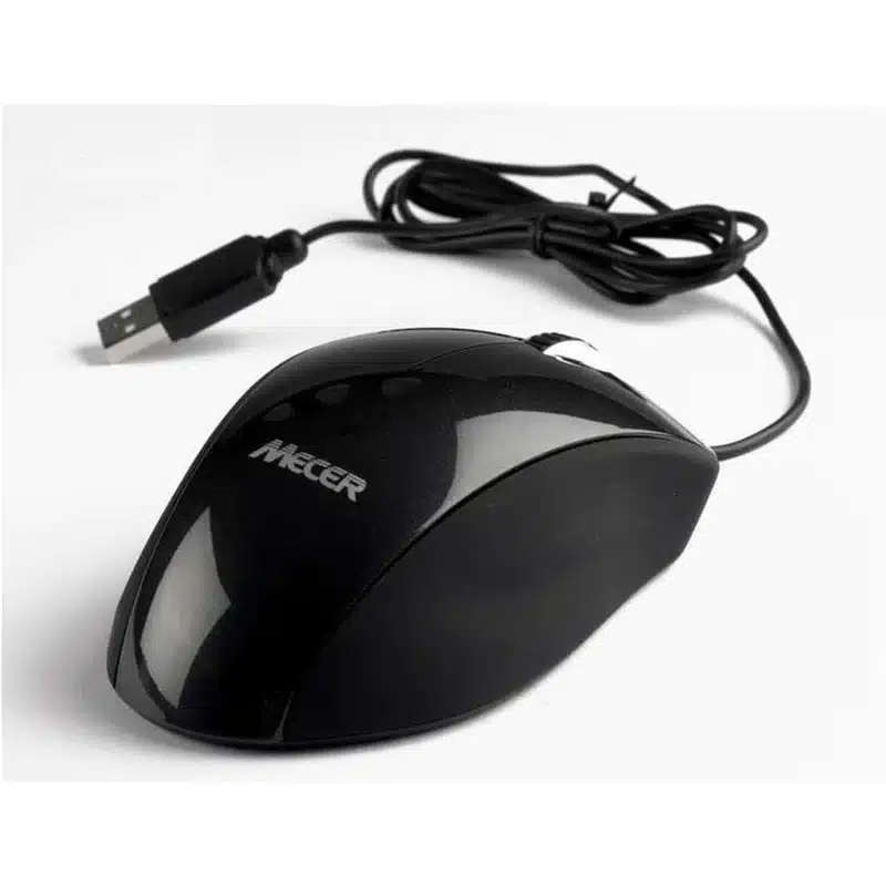 Mecer Black USB Optical Wheel
