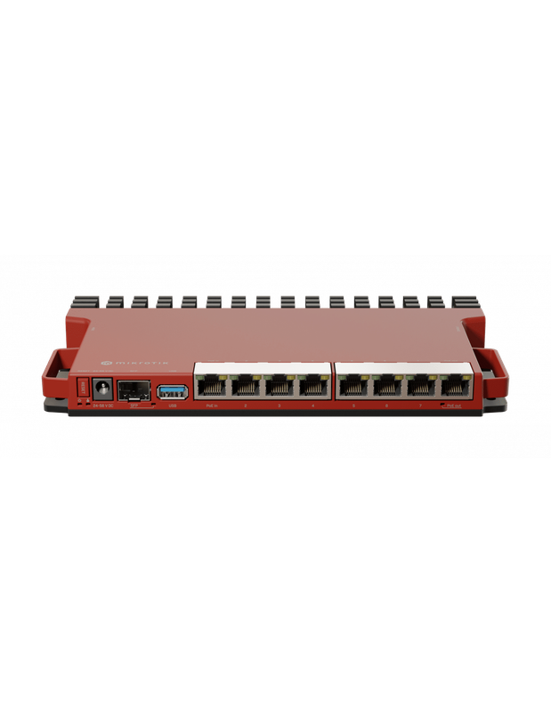 MikroTik L009UiGS-RM Desktop Router with 2.5Gb SFP, 8 x Gigabit Ethernet and PoE IN &amp; OUT