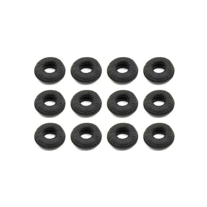 Yealink Leatherette Ear Cushions For WH6X, YHS36 And UH36 Series (1 Set Of 12 Pcs)