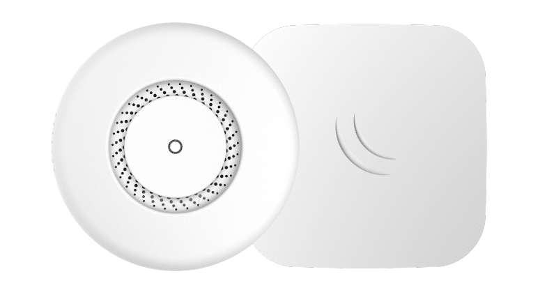 MikroTik cAP AC Dual Band Indoor Access Point, 2x GB LAN (one with POE-out), built-in 2.4GHz 802....