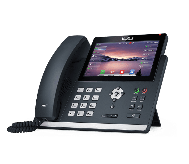 Yealink T48U Gb IP Phone With 7" Touch LCD And Dual USB Ports, Excludes PSU