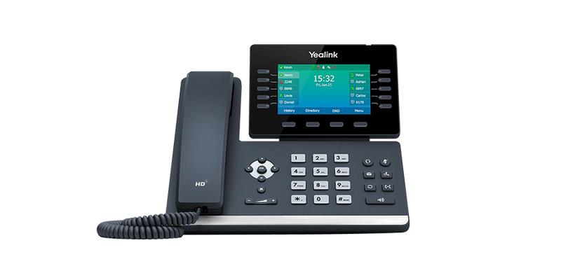 Yealink T54W Dual Band Wi-Fi IP Phone, Excludes PSU