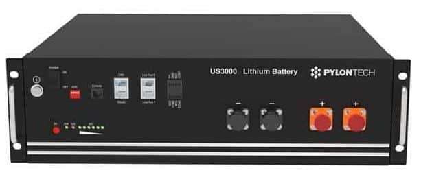 PylonTech US3000C 3.5kWh LFP (Lithium iron phosphate) Battery 48V