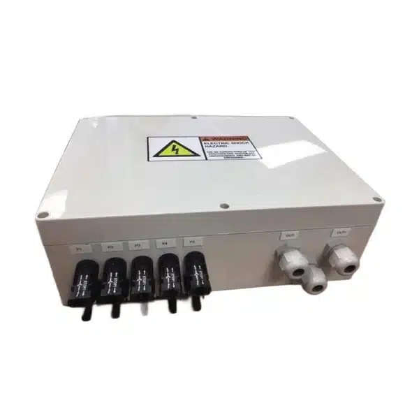 Mecer 5 PV String Combiner Box MC4 with Surge Protection