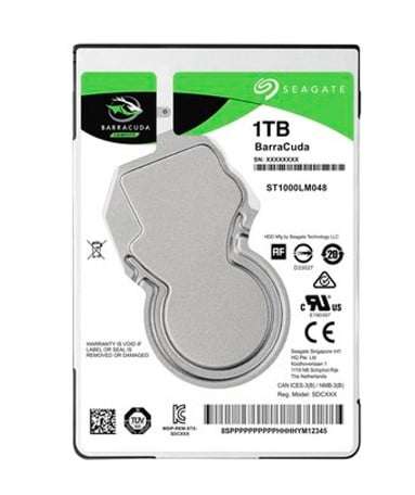 Seagate Barracuda 2.5-inch 1TB Serial ATA III Internal Hard Drive