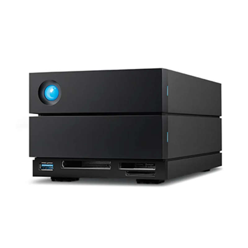 Seagate LaCie STLG20000400 2big Dock Thunderbolt 3; 20TB; Dual Thunderbolt 3 &amp; DP ports for 2...