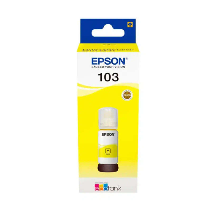 Epson 103 Ecotank Yellow Ink Bottle 65ml