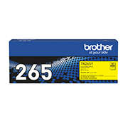 Brother TN-265Y Yellow Toner Cartridge 2,200 Pages Original Single-pack