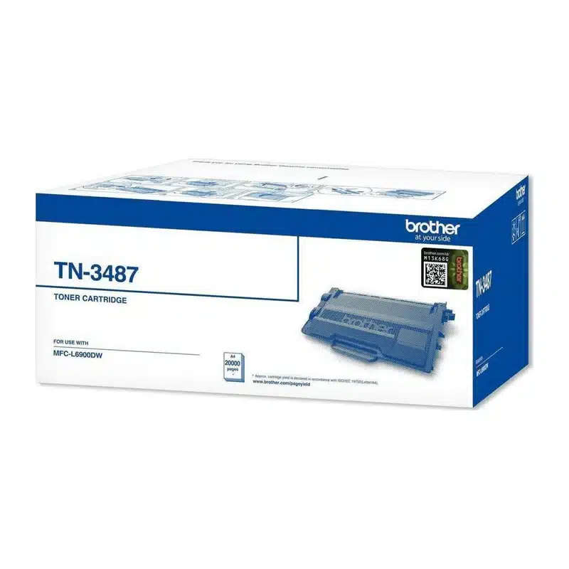Brother TN-3487 High Yield Black Toner Cartridge