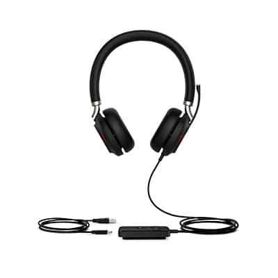 Yealink UH38 Dual Earpiece Headset With USB And Bluetooth
