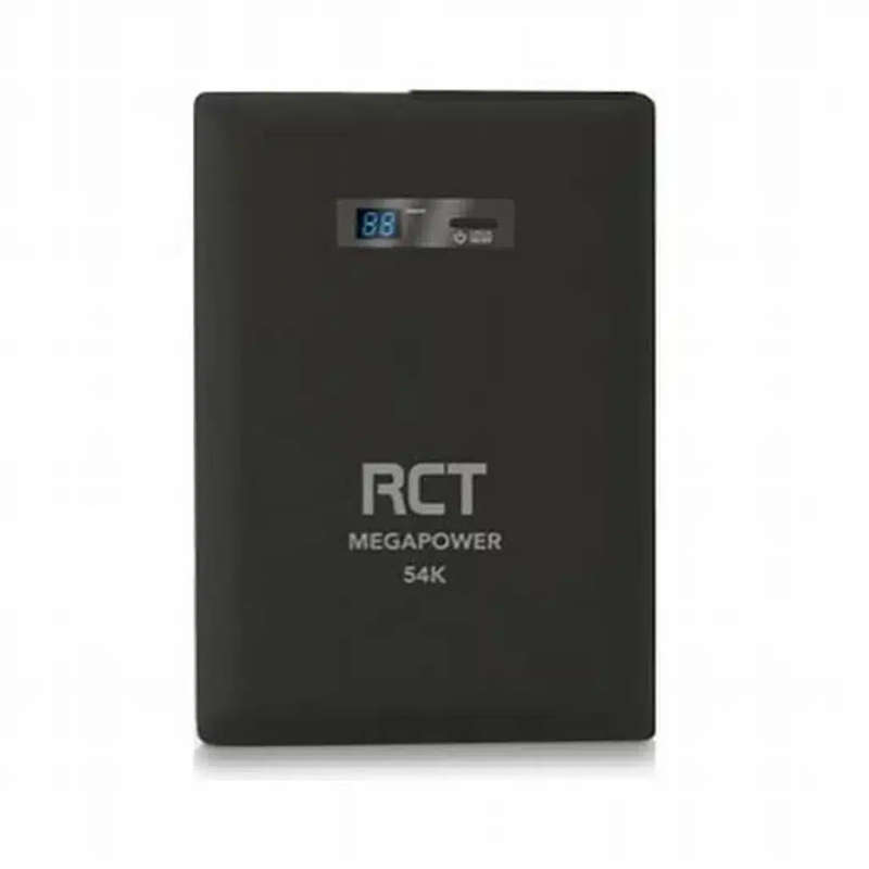 RCT MegaPower Lithium UPS  54000 mAh 250W; 2 x 230V AC Outlet; 2 x 2.4A USB Type A; 1 x 3A USB Ty...