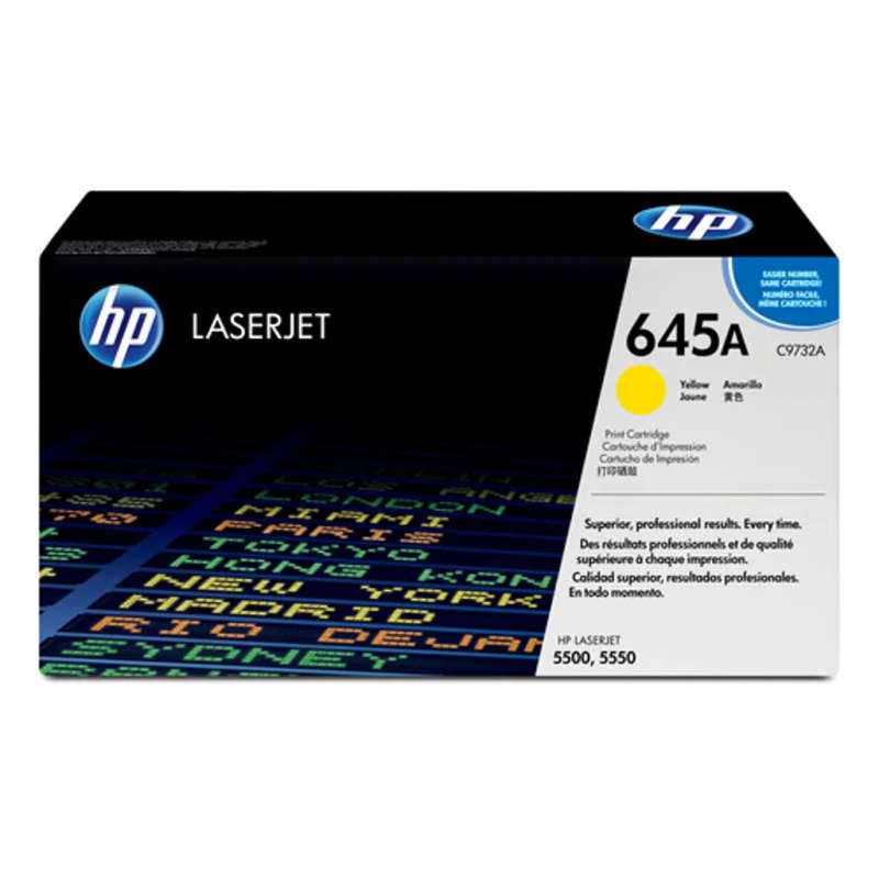 HP 645A CLJ 5500 Yellow Print Cartridge