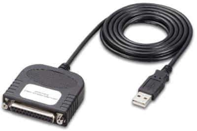 Mecer - Good Way AP1325 USB to Parallel Bi-Directional Cable, Plug and Play