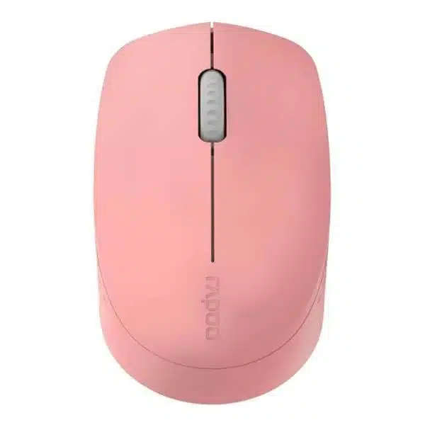 Rapoo M100 Wireless Multi-Mode Silent Optical Mouse - Pink