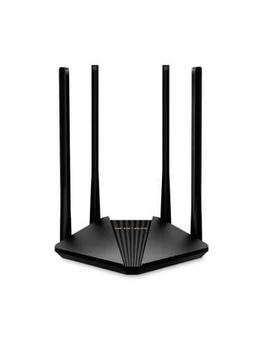 Mercusys AC1200 Dual-Band Wi-Fi Gigabit Router, 300 Mbps at 2.4 GHz + 867 Mbps at 5 GHz