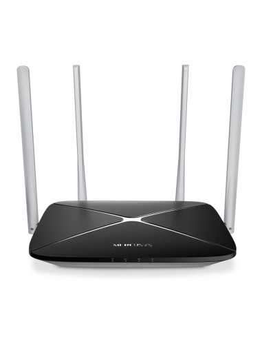 Mercusys AC1200 Wireless Dual Band Router, 300 Mbps at 2.4 GHz + 867 Mbps at 5 GHz
