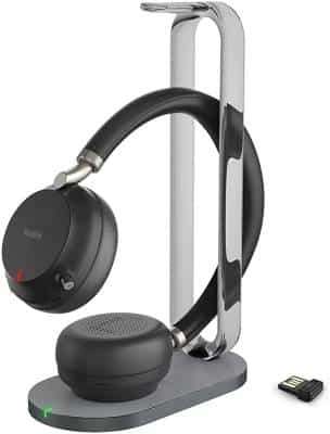 Yealink BH76 Headset, Black with USB-A Connection, Teams Certified