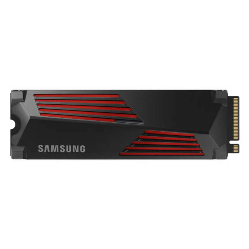 Samsung MZ-V9P2T0CW 990 PRO 2 TB NVMe SSD W/Heatsink - Read Speed up to 7450 MB/s; Write Speed to...