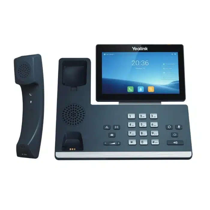 Yealink T58W Pro Smart Business Phone With Wireless Handset, Excl. Camera, Excl. PSU