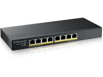 Zyxel GS1915-8, 8-port GbE Smart Hybrid Switch, standalone or NebulaFlex Cloud (NON-POE)