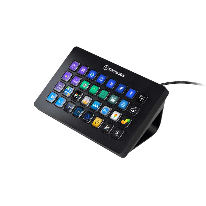 Elgato Stream Deck XL - Live Content Creation Controller with 32 customizable LCD keys; adjustabl...