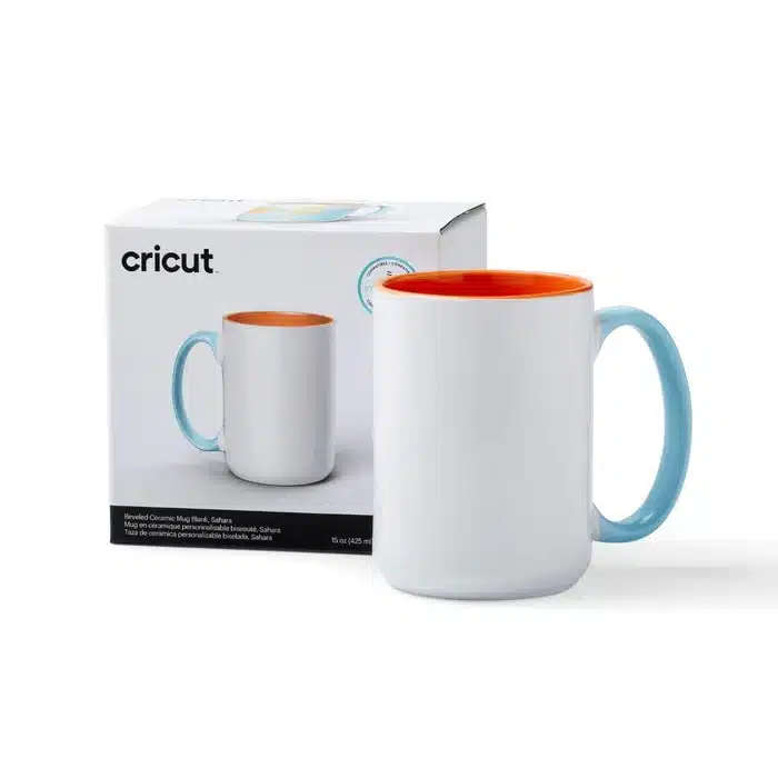 Cricut 15oz Bevel Ceramic Mug Blank - Sahara