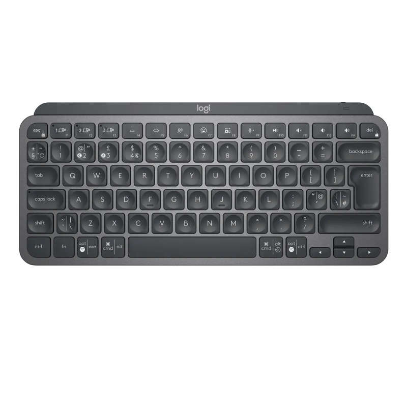 Logitech MX Keys Mini Minimalist Wireless Illuminated Keyboard - Graphite