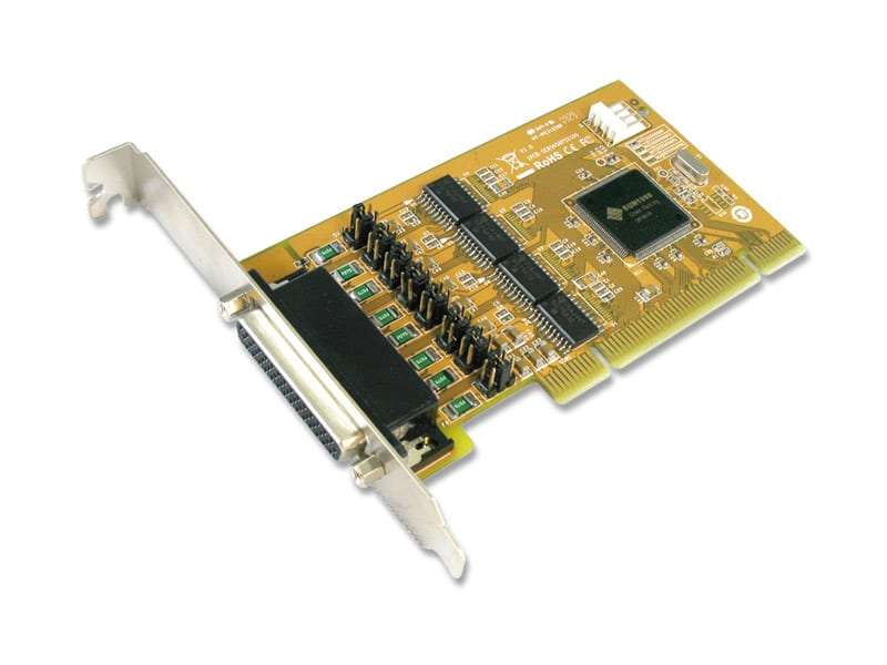 Sunix SER5056PH 4-port RS-232 High Speed Universal PCI Serial Board With Power Output