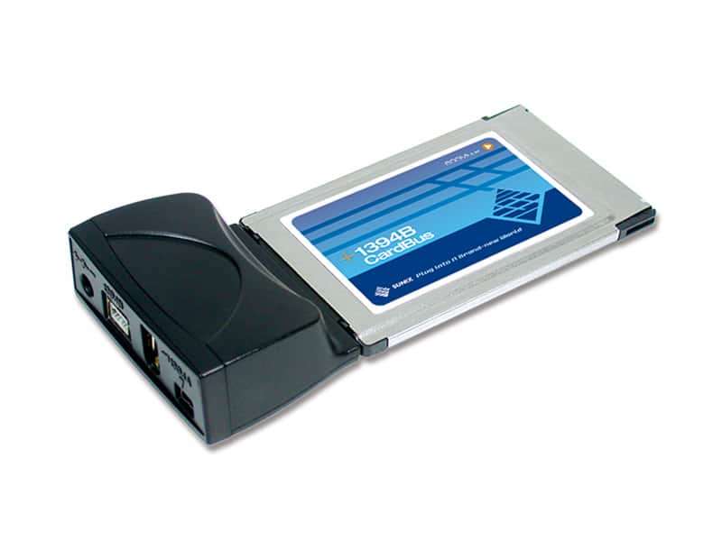 Sunix CBF3100S IEEE1394b/a 1+2 ports CardBus