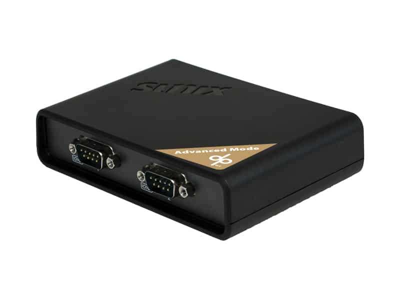 Sunix DPAS02H00 DevicePort Advanced Mode Ethernet enabled 2-port RS-232 Port Replicator