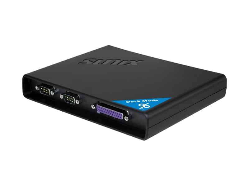 Sunix DPKM21H00 Dock Mode Ethernet enabled RS-232 &amp; Printer Port Replicator