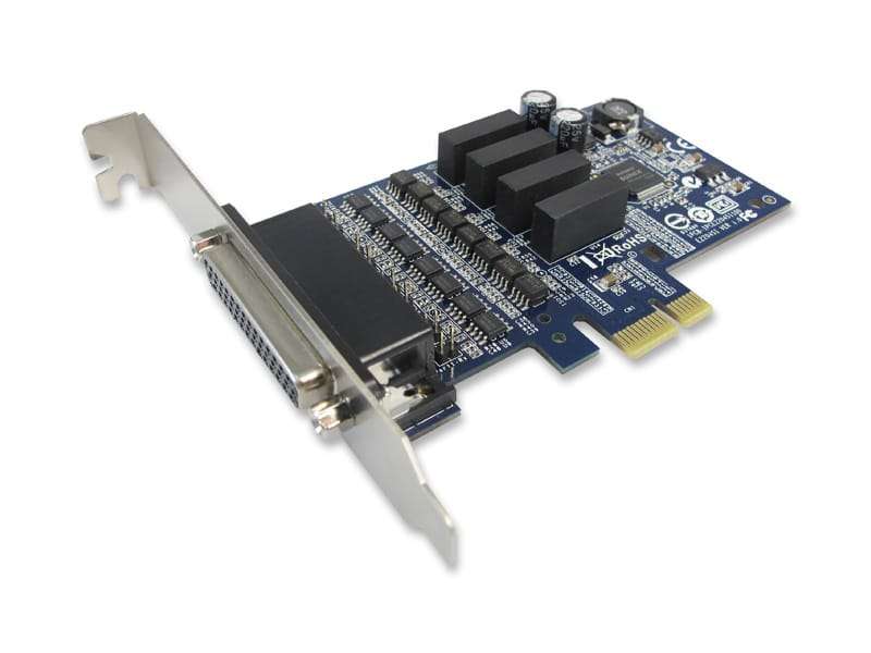 Sunix Industrial 4-port RS-422/485 with Surge &amp; Isolation PCI-Express Serial Card