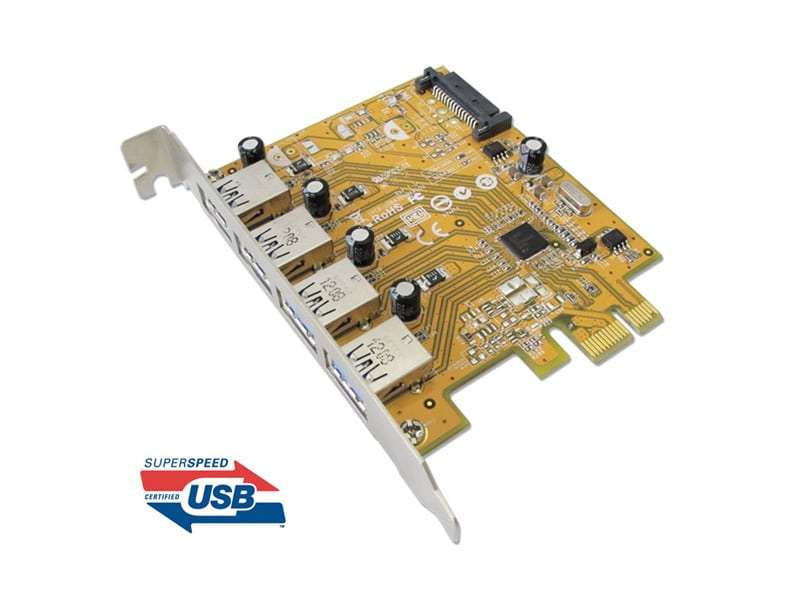 Sunix USB 3.0 4-port PCI Express Host Controller