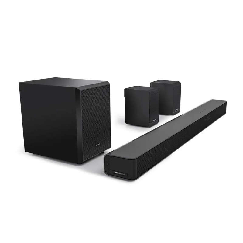 Hisense AX5100G 5.1ch Soundbar; Dolby Atmos; 5.1 Surround Sound; 340W Output Power; Bluetooth 5.0;