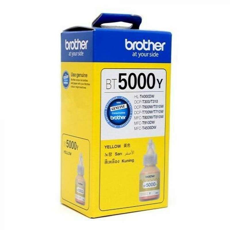 Brother BT-5000Y Yellow Extra High Yield Printer Refill Ink Original BT5000Y Single-pack